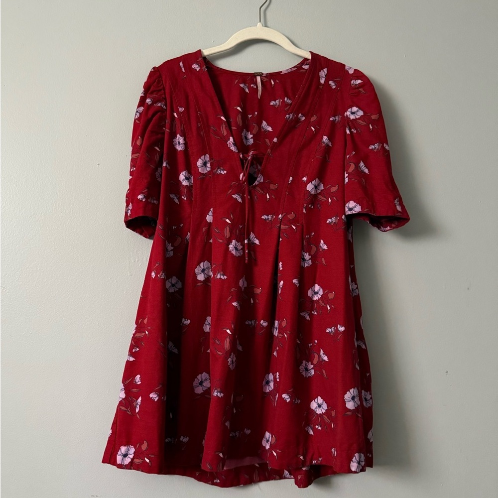 Free people Adelle Tunic Mini Dress